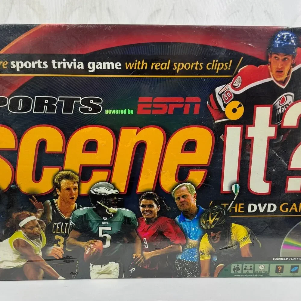Scene It? Sports Powered by ESPN The DVD Game Sports Trivia Brand New‎ Sealed